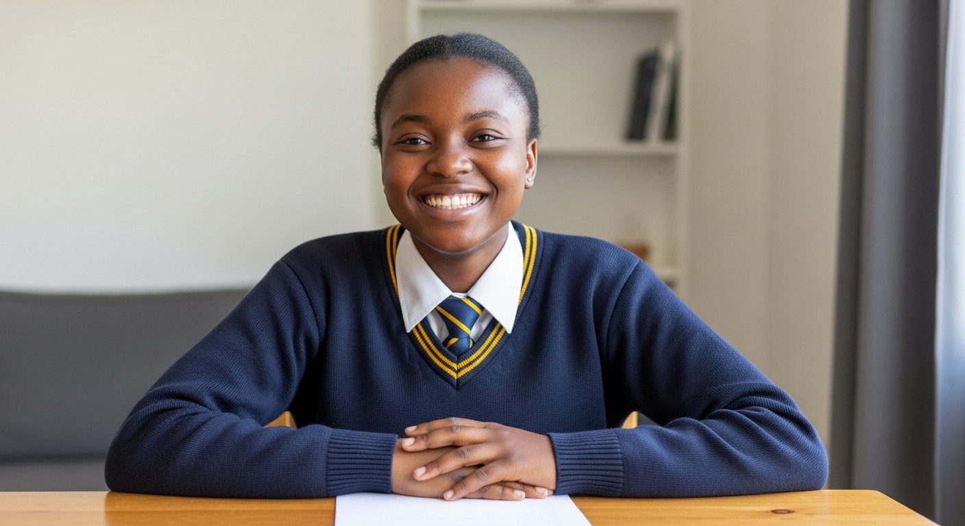 Student studying mathematics and science with tutor guidance